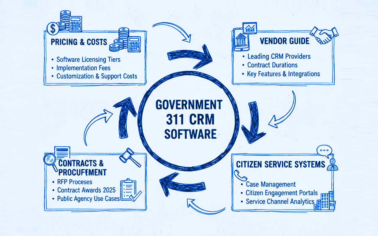 How Much Does Government 311 CRM Software Cost? 2025 Pricing Analysis & Vendor Guide