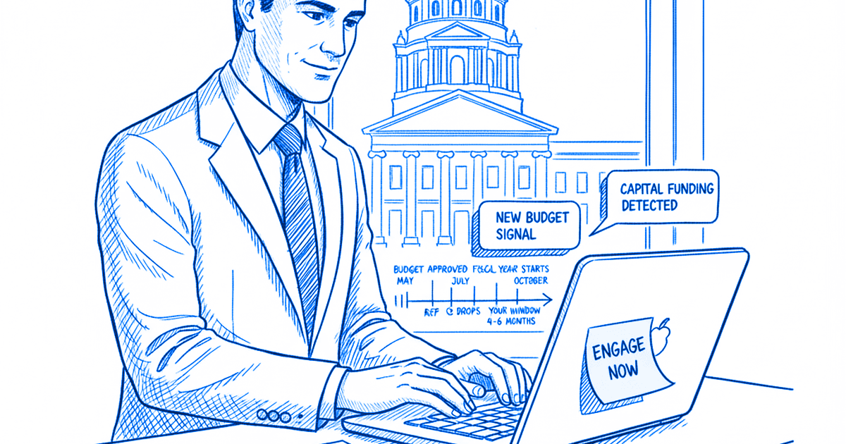 How to Read a City Budget Like a Sales Intelligence Report
