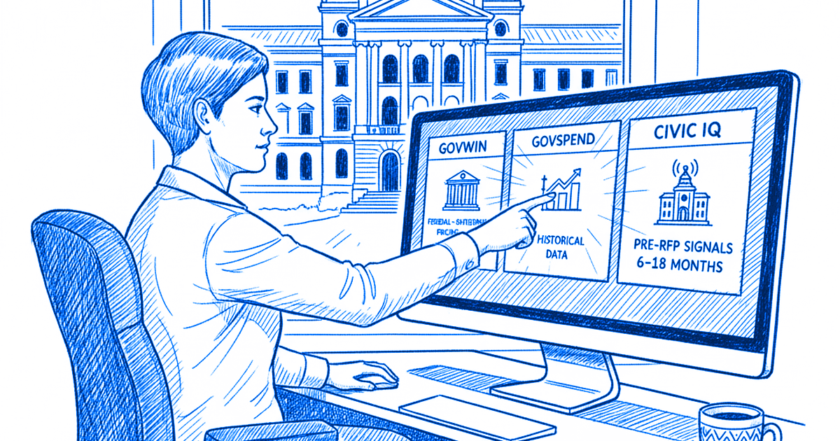 Civic IQ vs GovWin IQ vs GovSpend: Which B2G Intelligence Platform Is Right for Your Team?