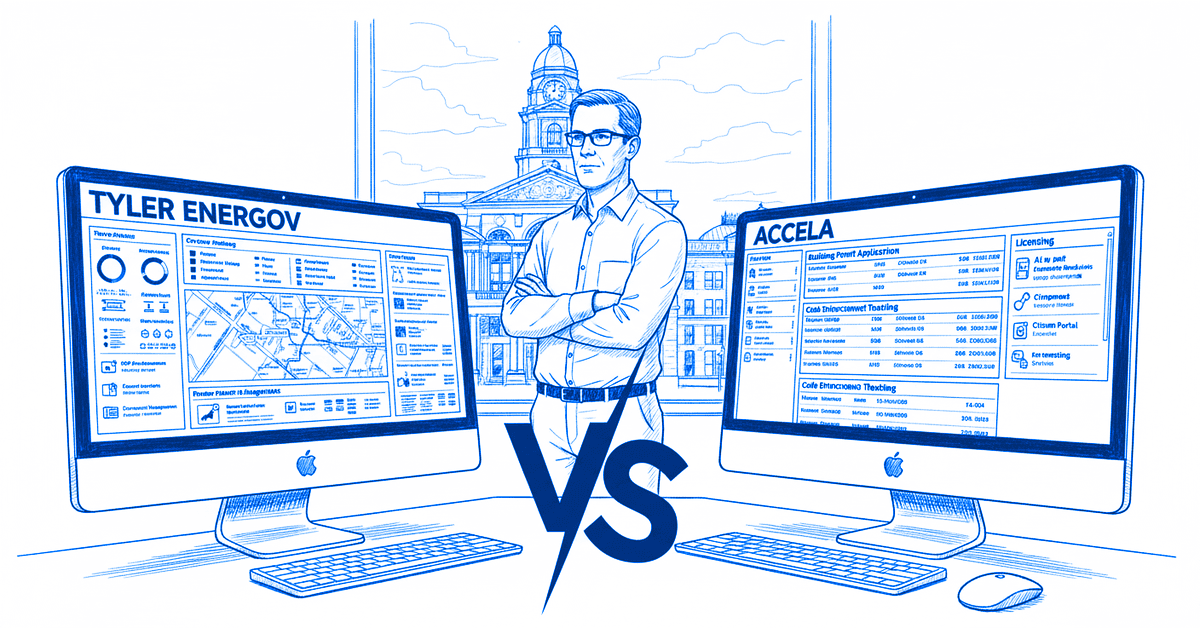 Tyler EnerGov vs Accela: Government Permitting Software Head-to-Head Comparison 2026